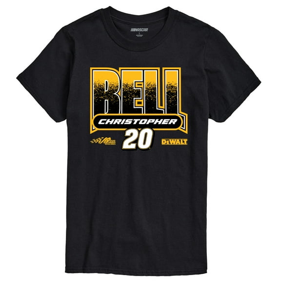 NASCAR - Christopher Bell Arched Text - Men's Short Sleeve Graphic T-Shirt