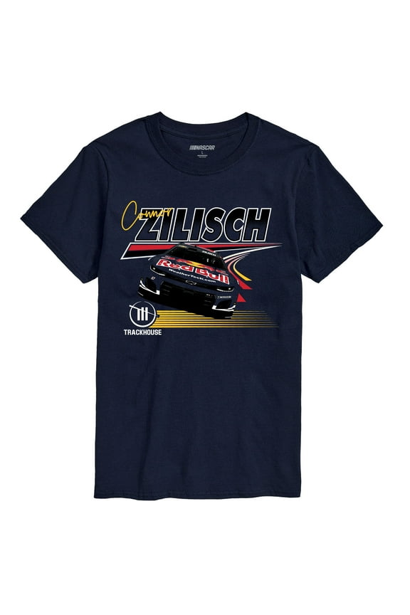 - Connor Zilisch Race Lines - Men's Short Sleeve Graphic T-Shirt