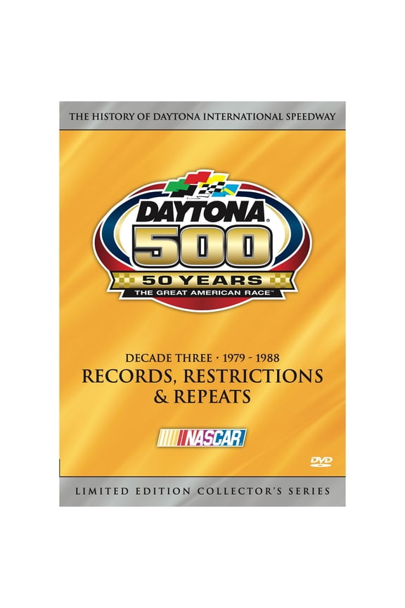 NASCAR Daytona 500 History Decade Three 1979-1988 DVD