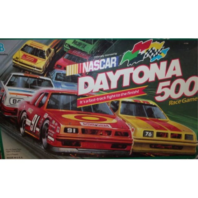 NASCAR Daytona 500 Race Game 1990 Board Game