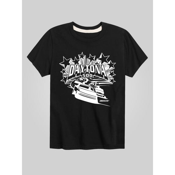 NASCAR - Daytona 500 Stars And Stripes - Kids Youth Short Sleeve Graphic T-Shirt