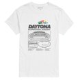 thumbnail image 1 of NASCAR - Daytona Int'l Speedway Infographic - Men's Short Sleeve T-Shirt, 1 of 5