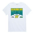 thumbnail image 1 of NASCAR - Denny Hamlin Arched Text - Kids Youth Short Sleeve Graphic T-Shirt, 1 of 3