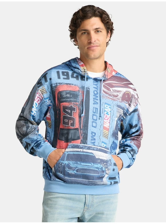 Men's & Big Men's Graphic Hoodie Sweatshirt, Sizes XS-3XL