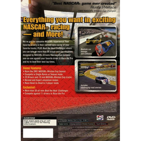 Nascar Heat 2002 - PlayStation 2