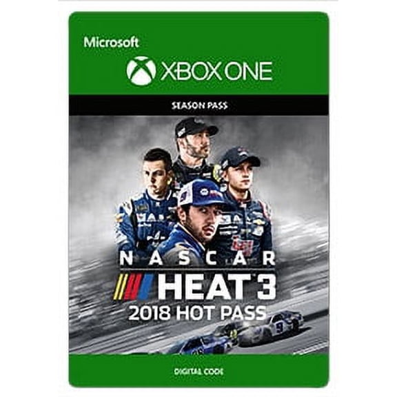 NASCAR Heat 3: 2018 Hot Pass, 704 Games, Xbox, [Digital Download]