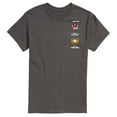 thumbnail image 1 of NASCAR - Historical Logos Stacked - Men's Short Sleeve Graphic T-Shirt, 1 of 4