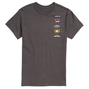 NASCAR - Historical Logos Stacked Mens Short Sleeve Graphic T-Shirt