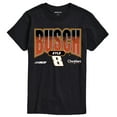 thumbnail image 1 of NASCAR - Kyle Busch Arched Text - Men's Short Sleeve Graphic T-Shirt, 1 of 4