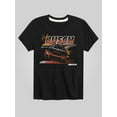 thumbnail image 1 of NASCAR - Kyle Busch Race Lines - Kids Youth Short Sleeve Graphic T-Shirt, 1 of 3