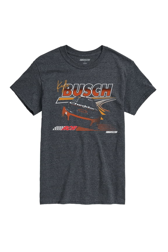 - Kyle Busch Race Lines - Men's Short Sleeve Graphic T-Shirt