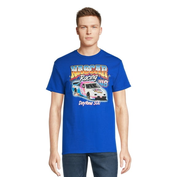 NASCAR Men's Graphic Tee with Short Sleeves