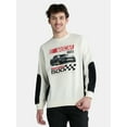 thumbnail image 1 of NASCAR Men's and Big Men's Graphic Crewneck Sweatshirt, Sizes XS-3XL, 1 of 5