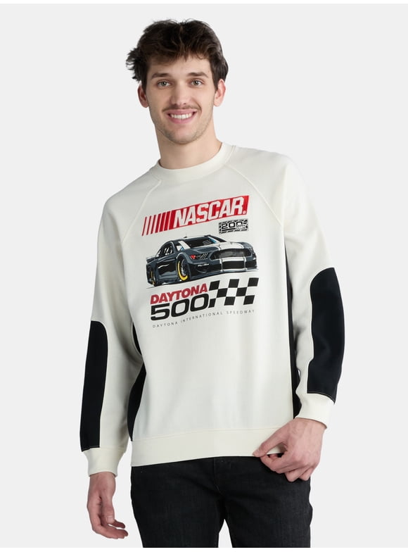 Men's and Big Men's Graphic Crewneck Sweatshirt, Sizes XS-3XL