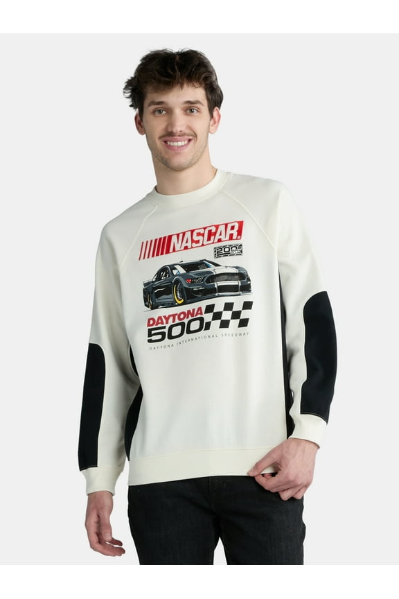 Men's and Big Men's Graphic Crewneck Sweatshirt, Sizes XS-3XL