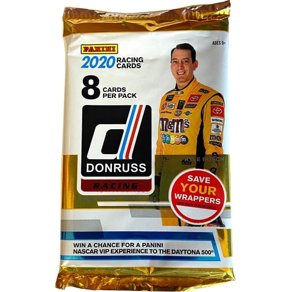 NASCAR Panini 2020 Donruss Racing Trading Card BLASTER Pack (8 Cards!)