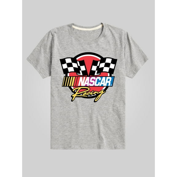 NASCAR - Racing Logo - Kids Youth Short Sleeve Graphic T-Shirt
