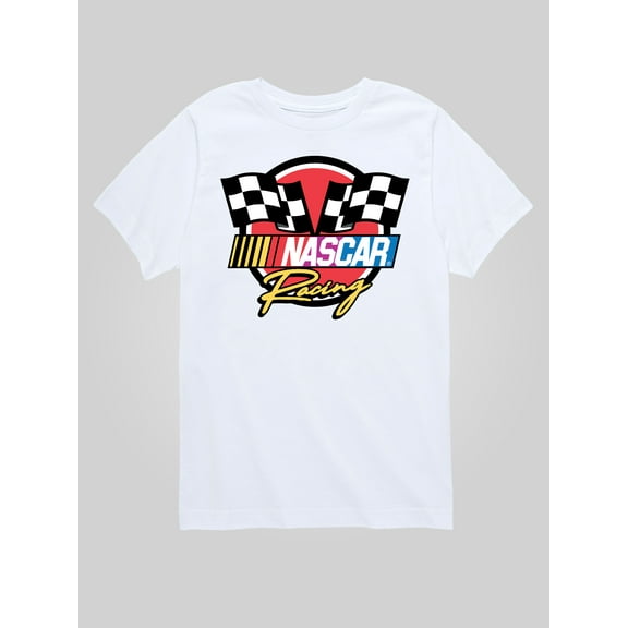 NASCAR - Racing Logo - Kids Youth Short Sleeve Graphic T-Shirt