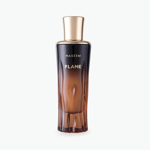 NASEEM Flame Perfume for Men - 80ml, Intense Passion, Refined Sophistication, and Timeless Elegance - Versatile Arabian Scent with Long-Lasting Aroma for Men & Women - Perfect for Any Occasion