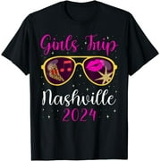 NASHVILLE Girls Trip 2024 Leopard Bachelor Party Matching T-Shirt