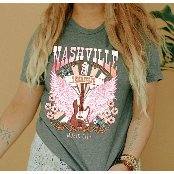 NASHVILLE Graphic Short sleeve T-Shirt