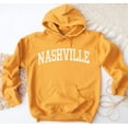 thumbnail image 1 of NASHVILLE Graphic Unisex Fleece Hooded Sweatshirt, 1 of 6