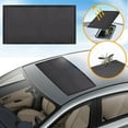 NASIQXB Car Sunroof Sun Shade Breathable Mesh Car Roof Cover For