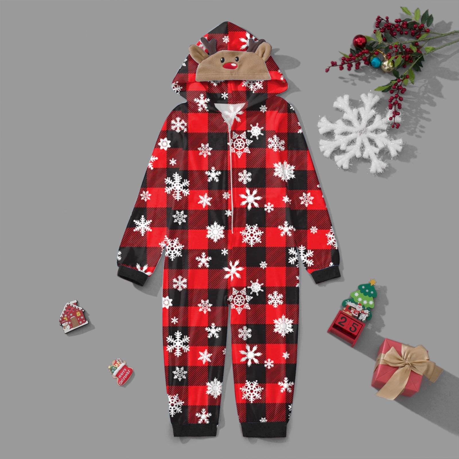 NASIQXB Family Pajamas Set Easter Kids Jumpsuit For Christmas Family