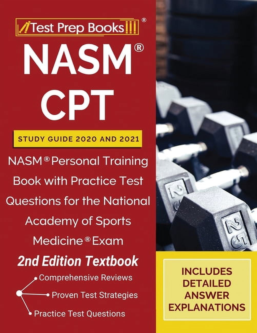 NASM CPT Study Guide 2020 and 2021: NASM Personal Training Book with  Practice Test Questions for the National Academy of Sports Medicine Exam  [2nd 