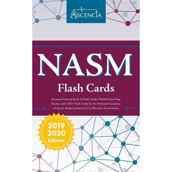 Pre-Owned NASM Personal Training Book of Flash Cards: NASM Exam Prep Review with 300+ Flashcards for (Paperback) by Ascencia Personal Training Exam Team