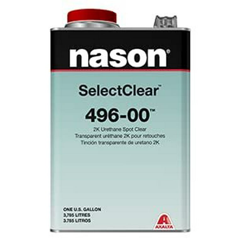 NASON AXALTA 496-00 Clear Coat kit with 483-78 Mid temp activator