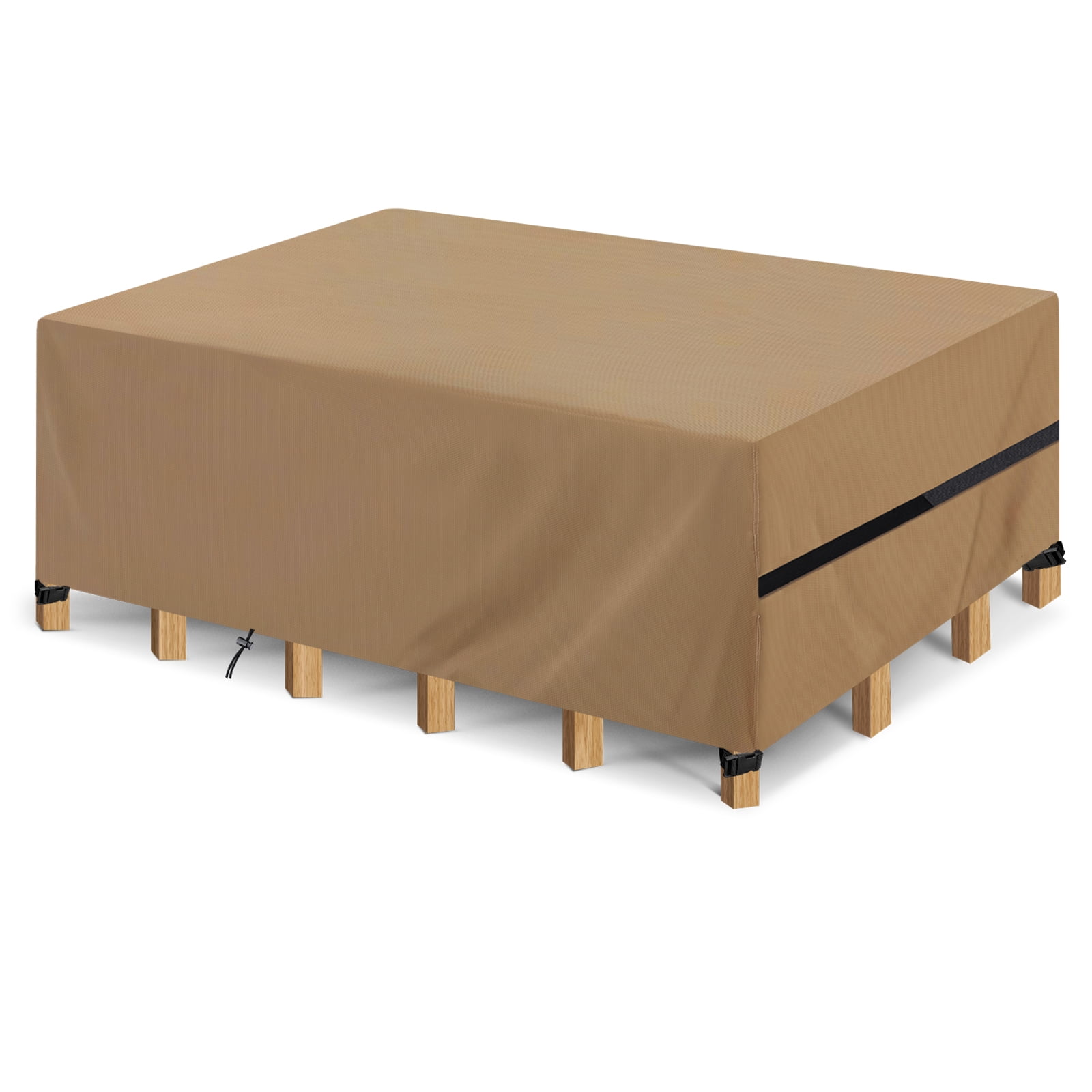 NASUM Patio Furniture Covers, Outdoor Rectangular Furniture Set Covers