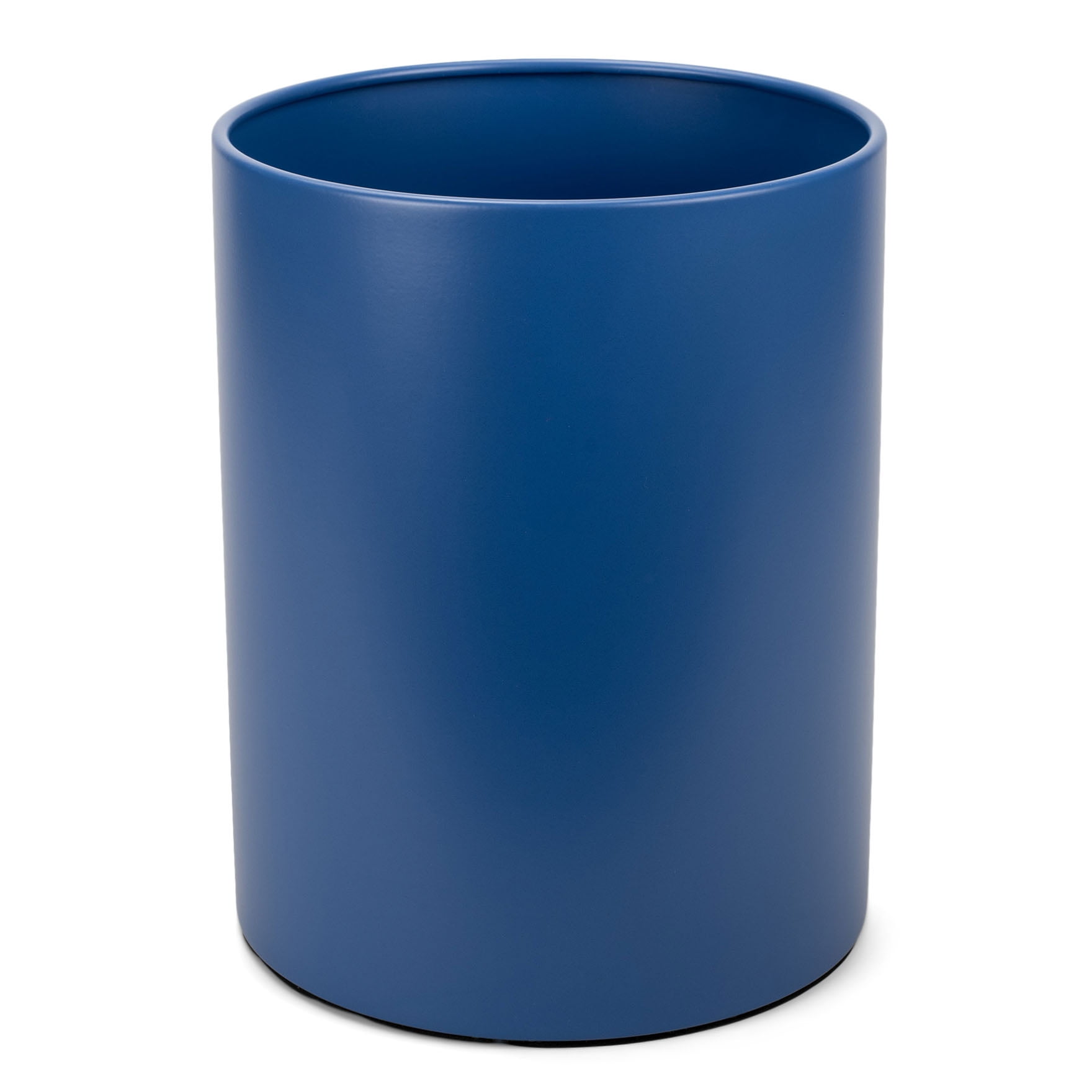 NAT AND JULES Round 9.5 x 8 Iron Metal Bathroom Trash Can Wastebasket ...