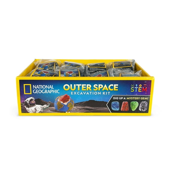 National Geographic Outer Space Excavation Science Set Kit for Child 4 Years and up