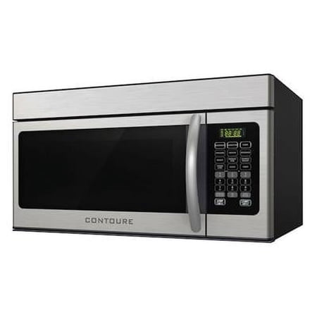NAT.QUALITY Contoure Over the Range Microwave Oven 1.6 Cubic Foot 30 in Stainless Steel