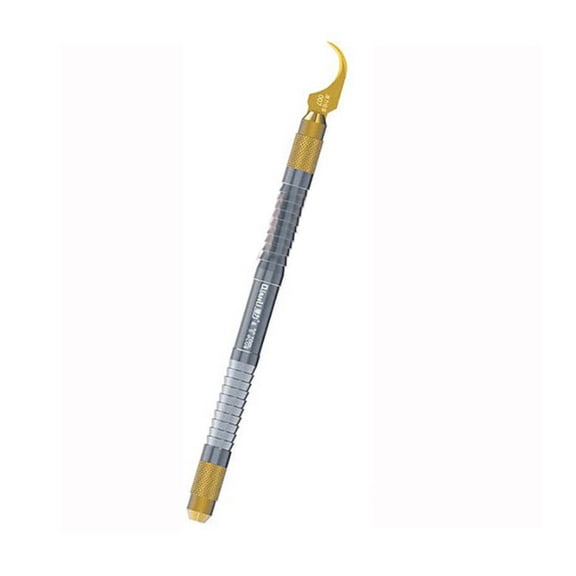 NATEFEMIN 007 Model IC Remover Set 1 Handle 3 Moon Blades For Mobile Phone BGA Chip PCB Motherboard Repair Usage