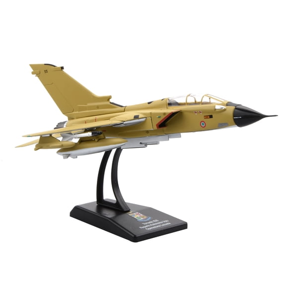 NATEFEMIN 1:100 Scale Panavia Tornado Fighter Model for Europefighter Gift Collection Display Stand Alloy Plastic