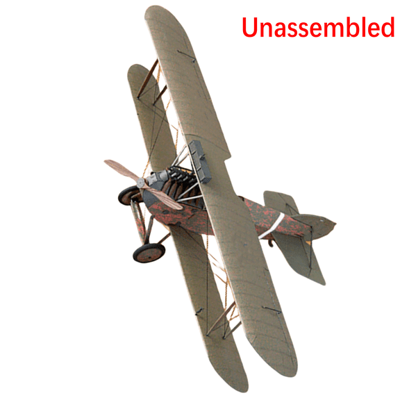 NATEFEMIN 1:33 Phonix D II Fighter Paper Model Military Puzzle Kit DIY for Hobbyists Collectors Accurate Scale Retro Aviation Design Display