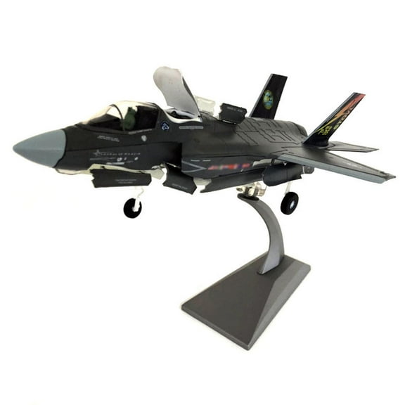 NATEFEMIN 1:72 Scale F 35B Fighter Model U.S. Air Force Aviation Collectible Alloy ABS Accurate Design Enthusiast Display