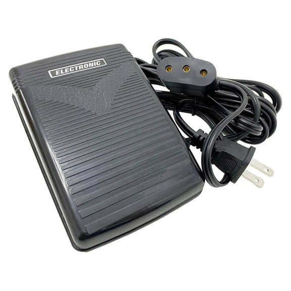 NATEFEMIN 110V Foot Control Pedal for Singer Sewing Machines Alphasew Easy Install Speed Control PFW 196131 Quality Tested Replacement