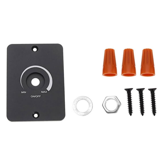 NATEFEMIN 12V Light Dimmer RV Light Switch PWM LED Dimmer Switch for Camper Van Trailer Truck