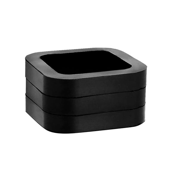 NATEFEMIN 2 Inch Hitch Silencer Pad Anti Rattle Cushion Reduces Road Noise for Car Bike Boat Motorcycle Trailers 3 Pack Receivers