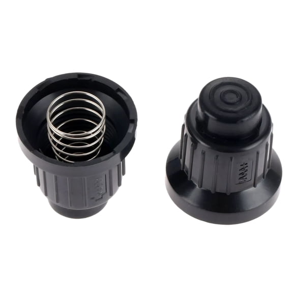 NATEFEMIN 2 Pack AAA Ignitor Button Cap for Gas Grill Fire Generator Quick Easy Install Durable Plastic PP