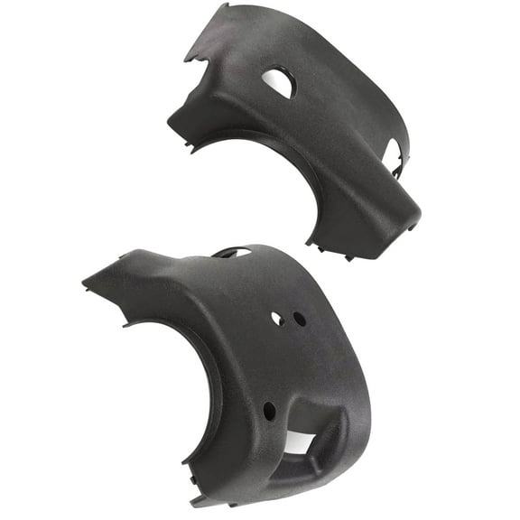 NATEFEMIN 2003 2006 For GMC Steering Column Cover 26089140 Black Plastic Automatic Tilt Shield Steering Column Protects