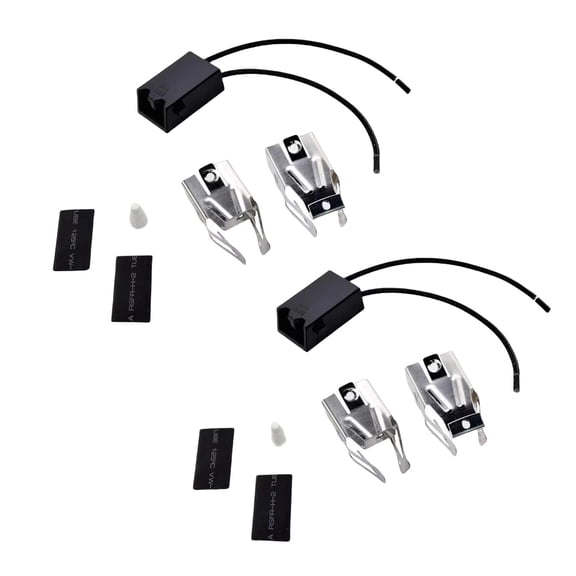 NATEFEMIN 330031 Range Burner Receptacle Kit for GE Whirlpool Frigidaire Kenmore Electric Range Heating Element