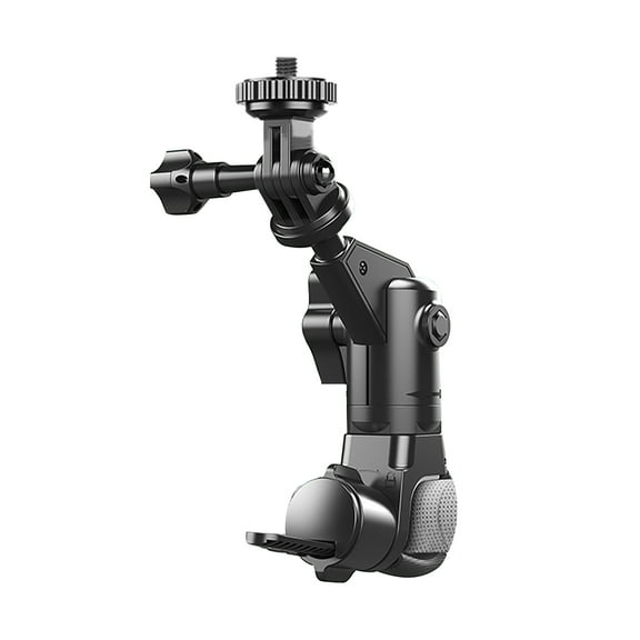 NATEFEMIN 360 Bike Camera Mount Handlebar for GoPro Compatible Action Cam Stable Anti Vibration 0.5-2.1 Inch Pipe