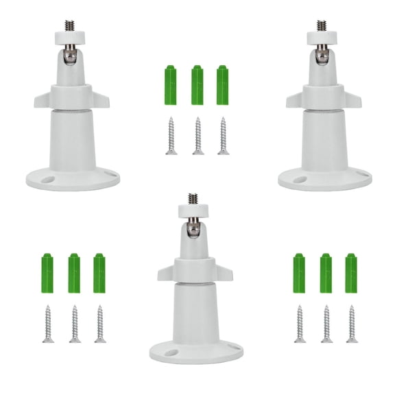 NATEFEMIN 3pcs Camera Mount Adjustable Indoor/Outdoor Mounting Bracket for Arlo Pro1/2 Camera