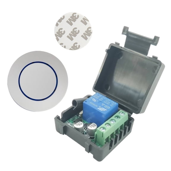 NATEFEMIN 433 MHz Wireless Remote Control Switch System, DC 5V - 30V, 1 Channel, Relay Output, Simple to Use