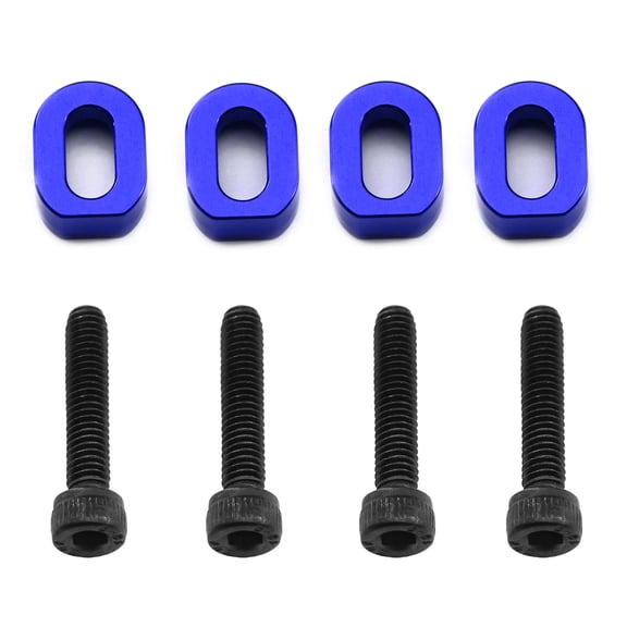 NATEFEMIN 4PCS Motor Base Reinforcement Aluminum Alloy 7075 With Screws For X-Maxx XRT RC Model Truck Parts