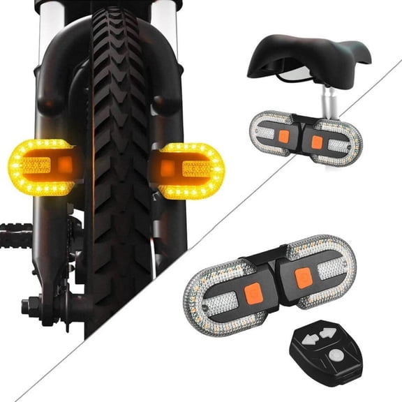 NATEFEMIN 5 Mode Bicycle Split Steering Tail Light 600mAh Battery For Mountain Bike Off Road Night Riding Accessories